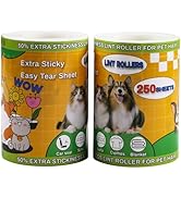 Lint Roller for Pet Hair 500 Sheets Extra Sticky Pet Hair Remover for Clothes Furniture Carpet Cl...
