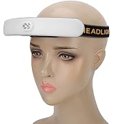NSXAYIWE Headlamp Rechargeable, Portable 8 Mode 230° Wide Beam Head Flashlight with Red White Lig...