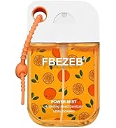 FBEZEB Power Mist Hydrating Hand Sanitizer with Cute Keychain, Portable Power Mist Hydrating Spra...