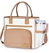 HOMESPON Insulated Lunch Bag Women Wide Opening Adult Lunch Box Large Leakproof Cooler Bag for Wo...