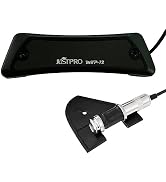 JUSTPRO Acoustic Guitar Pickup, Humbucker Magnetic Passive Sound-Hole Guitar Pickups with Audio O...