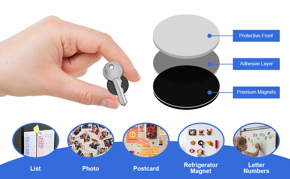 round magnetic dots for crafts