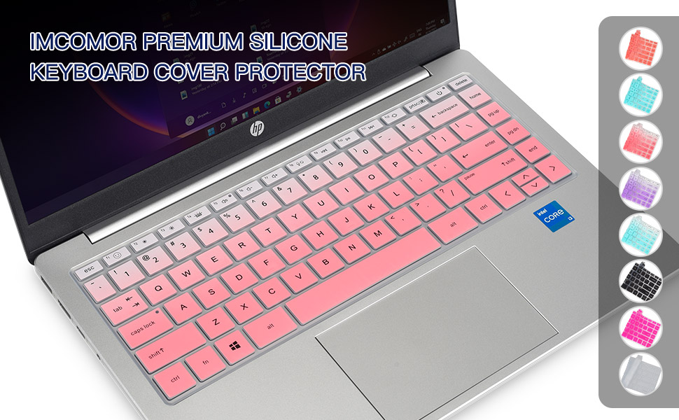 Keyboard Cover for HP Envy 2-in-1 14t-es000, HP 14 Laptop 14-ep 14-em 14t-ep000 14z-em000 14-ep000