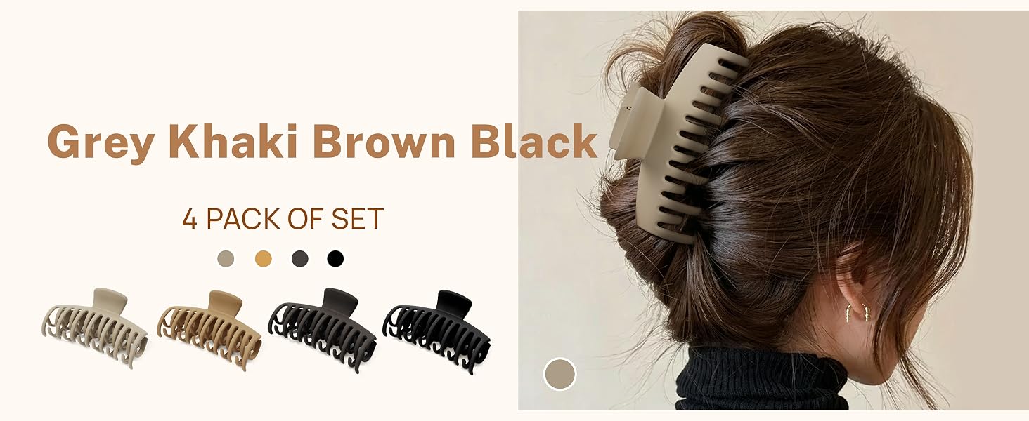 Double Row Teetch Claw Clip (4)