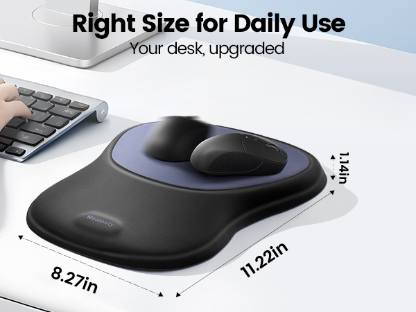 memory foam mouse pad