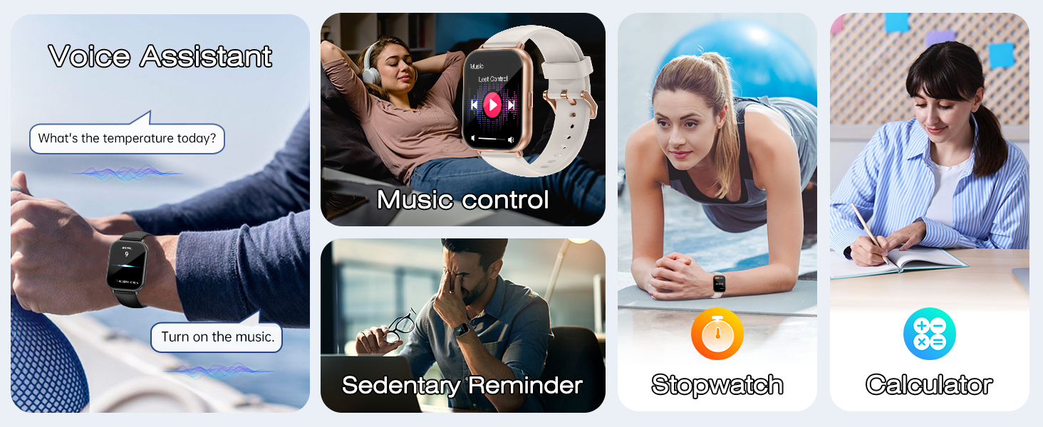 Smart watches for women men