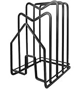 Yummy Sam Pot Pan Lid Organizer Cutting Chopping Boards Rack Pantry Cabinet Stainless Steel Kitch...