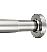 AmazerBath Spring Tension Shower Curtain Rod, 31-75 Inches Heavy Duty Tension Rod Rust Proof Bath...