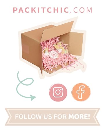 A box with packaging confetti spilling out