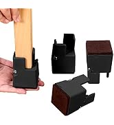 Ezprotekt 2 Inch Chair Risers with Screw Clamp, Heavy Sofa Couch Tables Bed Furniture Risers, Onl...