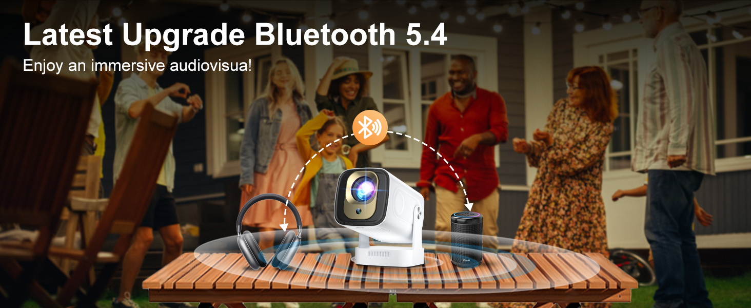 mini projector with wifi and bluetooth
