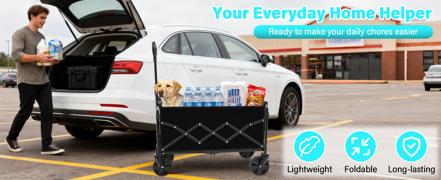 collapsible wagon portable,utility foldable wagon,outdoor wagon,family grocery wagon,apartment wagon