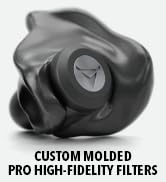 Decibullz - Custom Molded Professional Filters, Perfect for Musicians, Recording Professionals an...