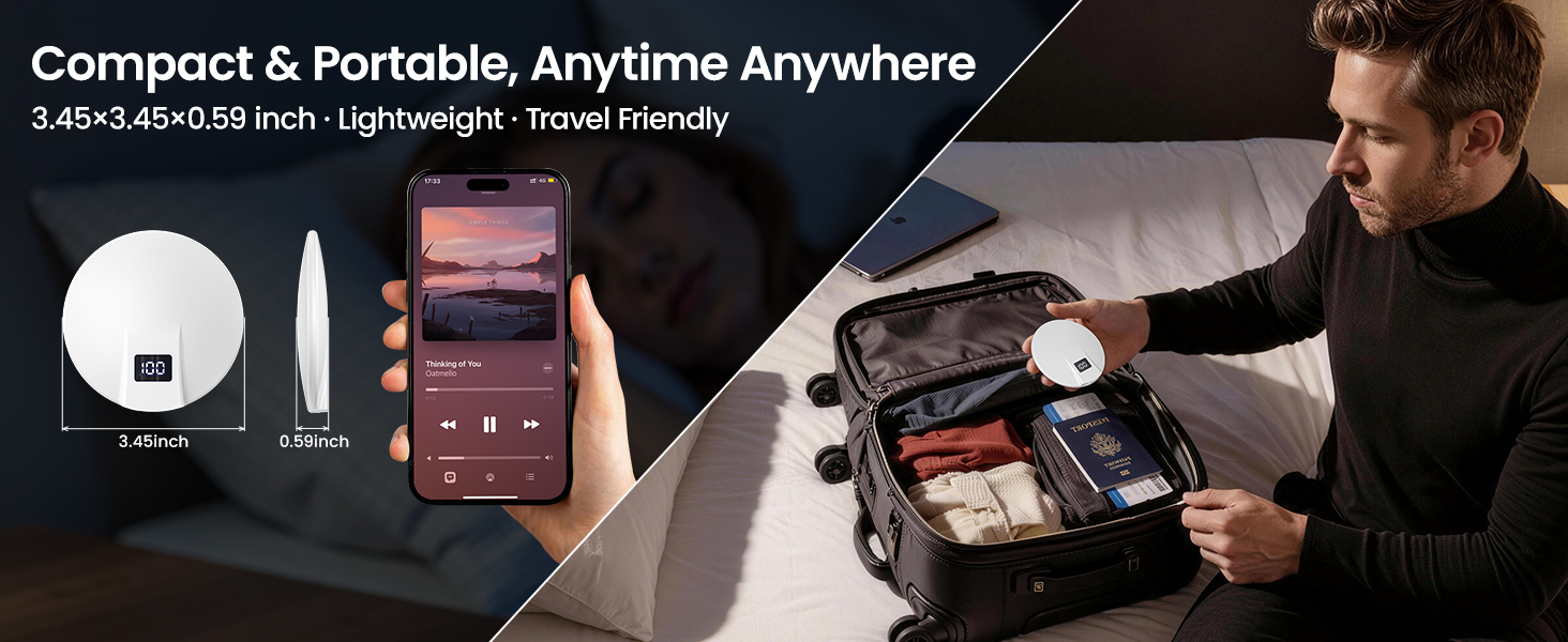 Bluetooth 6.0 Sleep Sound Player
