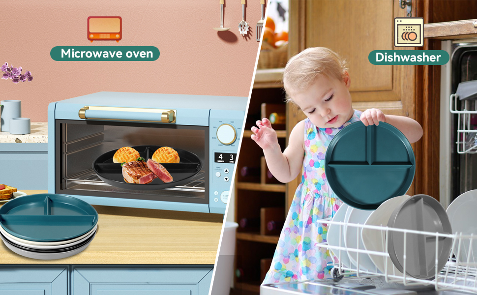 Microwave and Dishwasher Safe