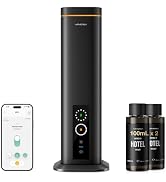 Airversa RDX Smart Waterless Diffuser Starter Kit for Room, Black | 2x100mL Hotel Scent Fragrance...