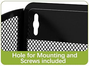 easy wall mounted file organizer