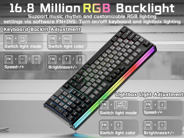 custom magnetic keyboard wired for laptop