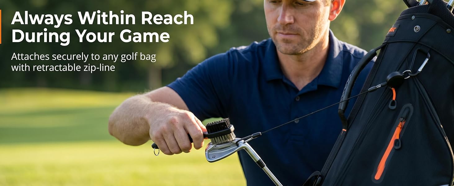 Golf Club Cleaning Brush