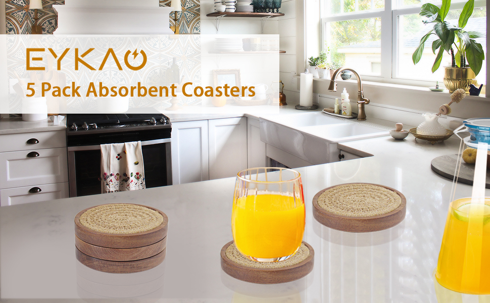 rustic coasters