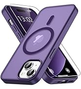 Vansdon for iPhone 15 Case, Compatible with MagSafe, Magnetic Translucent Matte Slim Protective C...