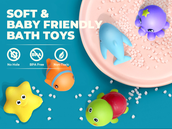 baby bath tub toys