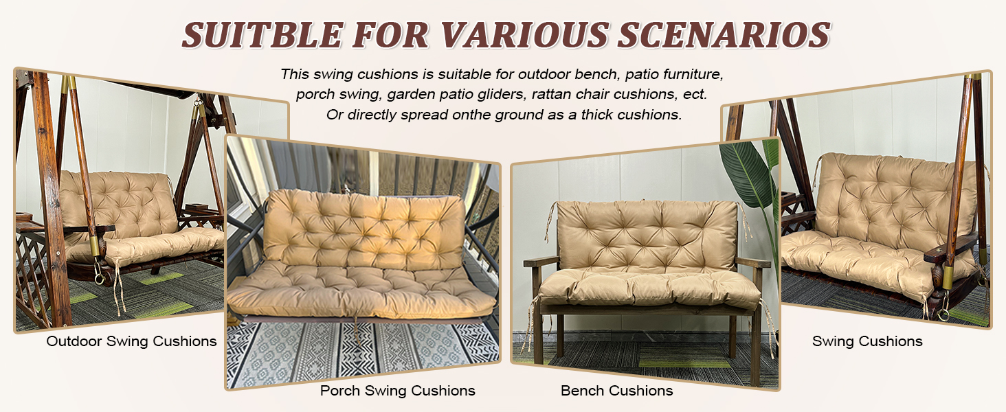swing cushions