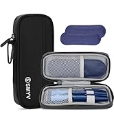 SMYV Insulin Cooler Travel Case with 2 TSA Approved Ice Packs, Medication Cooler for Diabetic Sup...