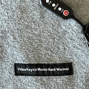 ValueRays,heated mouse,warming mouse,warm mouse,mouse hand warmer
