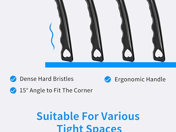 Hard Bristle Crevice Cleaning Brush