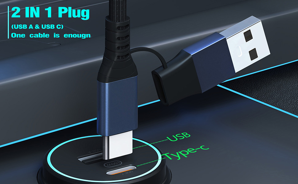 2 in 1 plug
