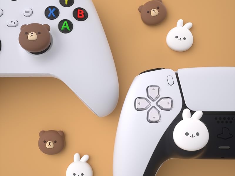 Cute Thumb Grip Caps for ps5/4 Controller