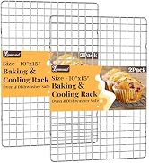 Cooling Racks for Cooking and Baking - 2 PCS 10
