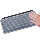 Keyboard Cover for Logitech MX Keys Mini Wireless Illuminated Keyboard, Logitech MX Keys Mini Sil...