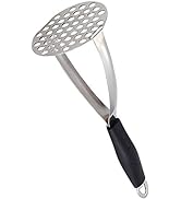 Joyoldelf Heavy Duty Stainless Steel Potato Masher, Professional Integrated Masher Kitchen Tool &...