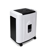 Aurora AU120MB 120-Sheet Auto Feed High Security Micro-Cut Paper Shredder / 30 Minutes (White/Black)