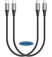 HOTNOW USB C to Micro USB Cable 1.5FT 2Pack, USB Type C to Micro USB Cords Fast Charging and Data...