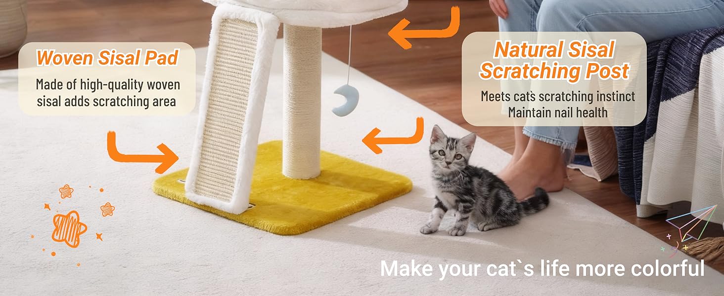 small cat tower