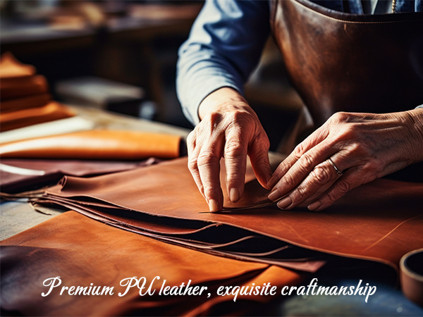 Premium PU leather, exquisite craftmanship