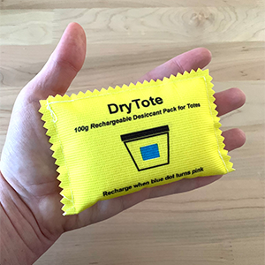 100g Rechargeable Desiccant Pack - Moisture Absorbing Bag