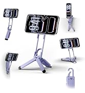 COMAN DP58 Magnetic Phone Tripod, Aluminum MagSafe Tripod Stand with Carabiner, Mini Portable Tra...