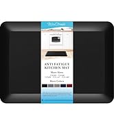 BlissTrends 4/5 Inch Kitchen Rugs, Cushioned Kitchen Anti Fatigue Mat for Floor, Non-Skid Washabl...