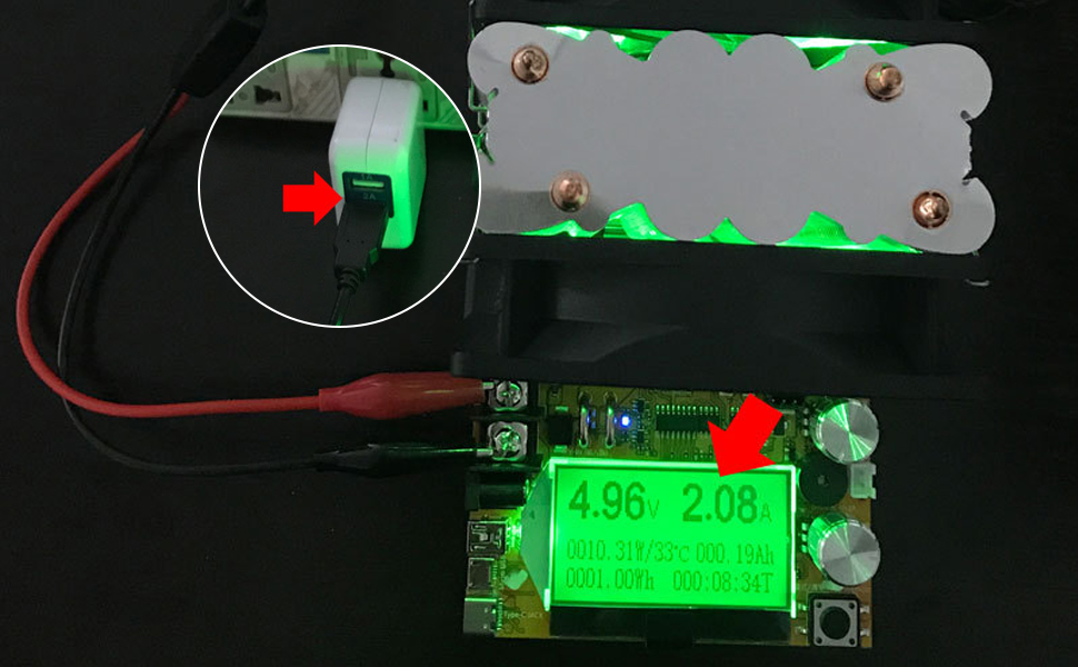 Battery Capacity Tester Module