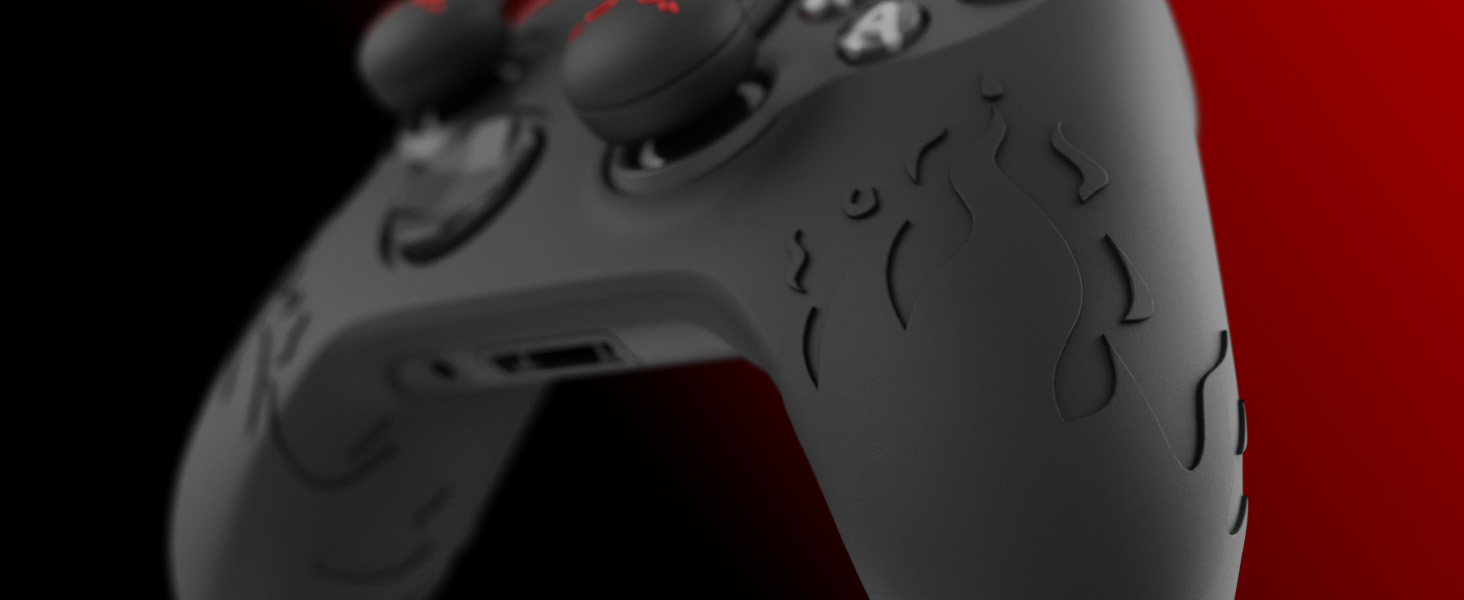 Kawaii Anti-Slip Controller Skin Grip Protector for Xbox Core Wireless Controller with Thumb Grips