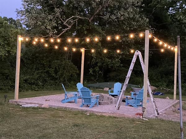 Light Strings Hanging Kit for Garden ,Patio