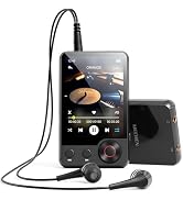 MECHEN D53 Bluetooth MP3 Player, 128GB Portable Digital Audio Player, 2.4" Touch Screen HiFi Musi...