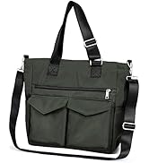 Iioscre Travel Tote Bag for Women Men, Waterproof Duffel Bag with Adjustable Strap,Oxford Crossbo...
