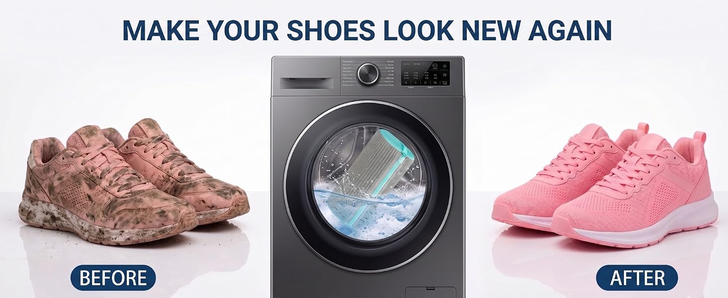 Shoe Washing Machine Bag