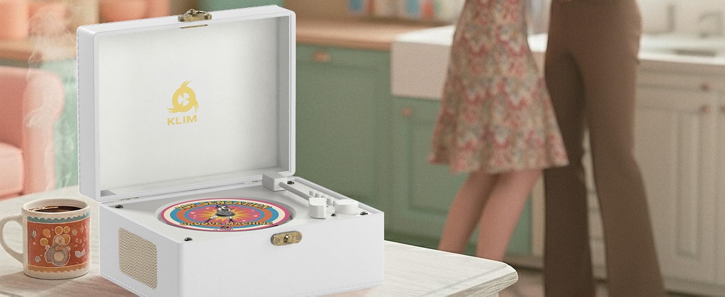 cd player record vinyl that looks like a white reproductor de with bluetooth small cute for home
