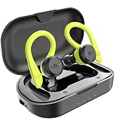 APEKX Bluetooth Headphones True Wireless Earbuds with Charging Case IPX7 Waterproof Stereo Sound ...